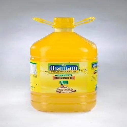 1000 Ml Cold Pressed Groundnut Oil - 100% Natural, Rich In Monounsaturated Fats, Versatile Packaging For All Age Groups, Perfect For Cooking
