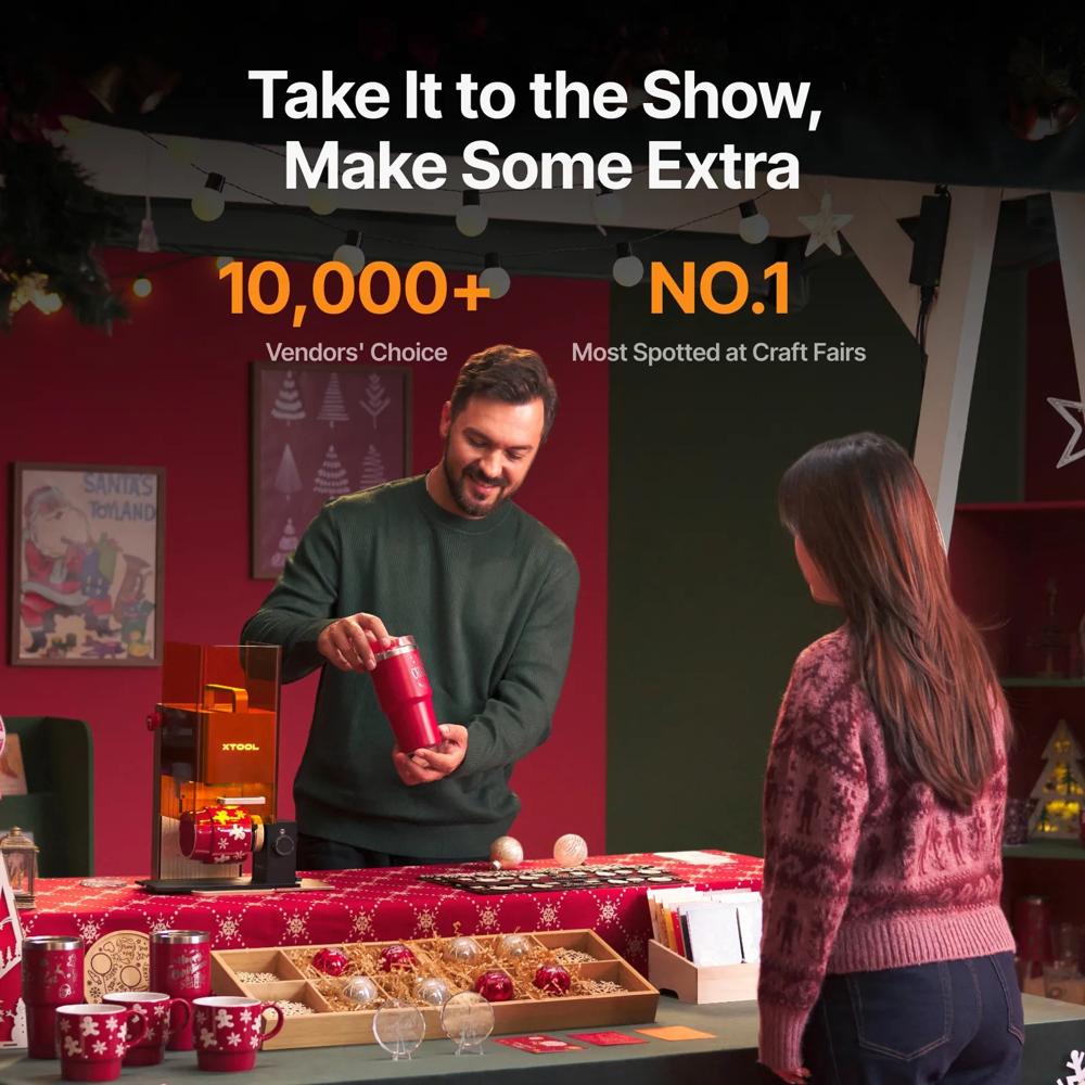 Xtool F2 5W IR & 15W Diode Portable Laser Engraver Deluxe Bundle