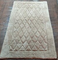 Hot Bath Rugs Beige 60x110 cm