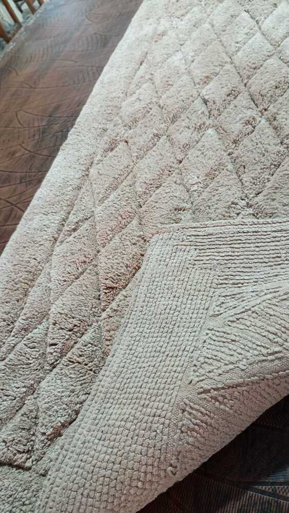 Hot Bath Rugs Beige 60x110 cm