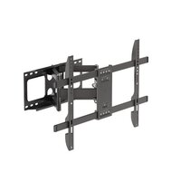 Black Wall Mount Tv Stand - Cover Material: Metal