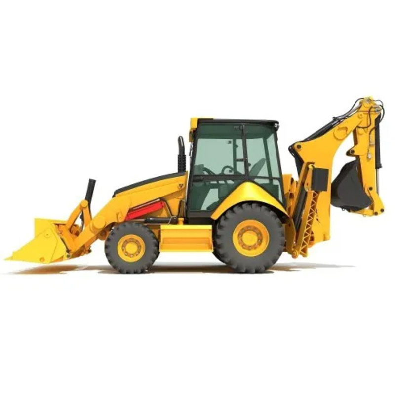 Tractor Grader Backhoe Loader And Dozer
