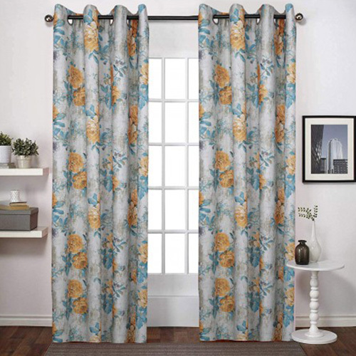 Printed Curtain - Material: Lace Fabric