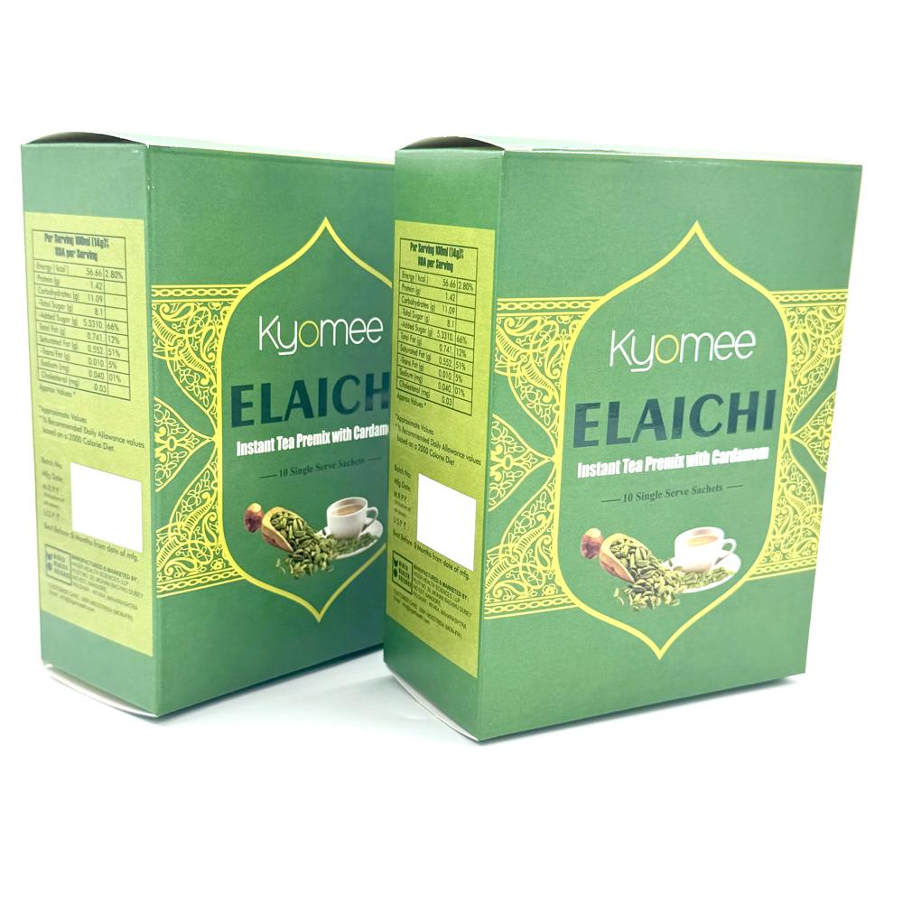 Kyomee Instant Cardamom Tea Premix Sachets