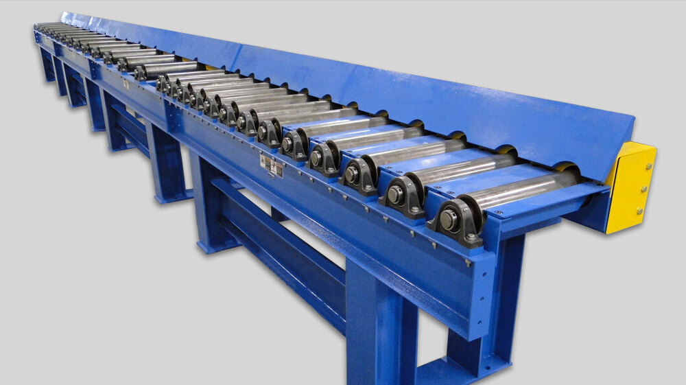 Chain-Driven Roller Conveyor