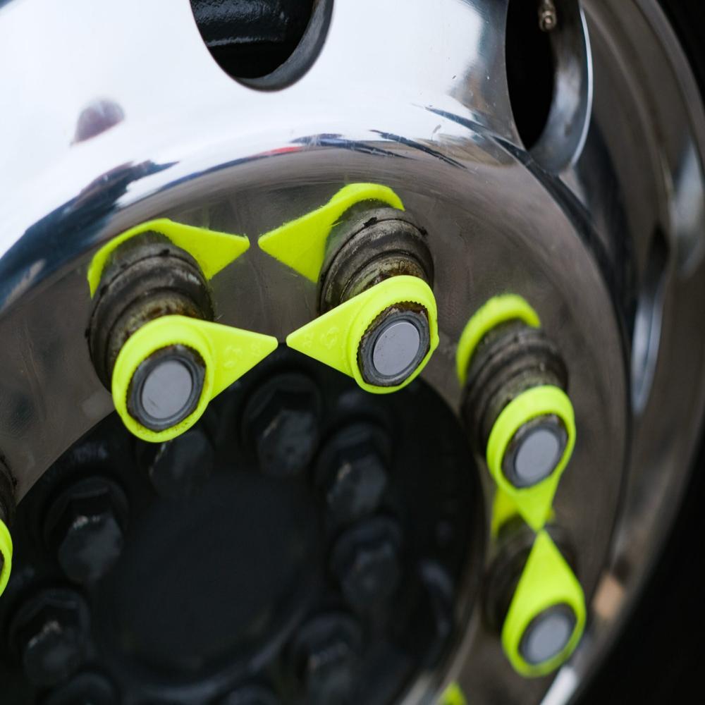 Loose Wheel Nut Indicator Plastics And Nut Lug Indicators