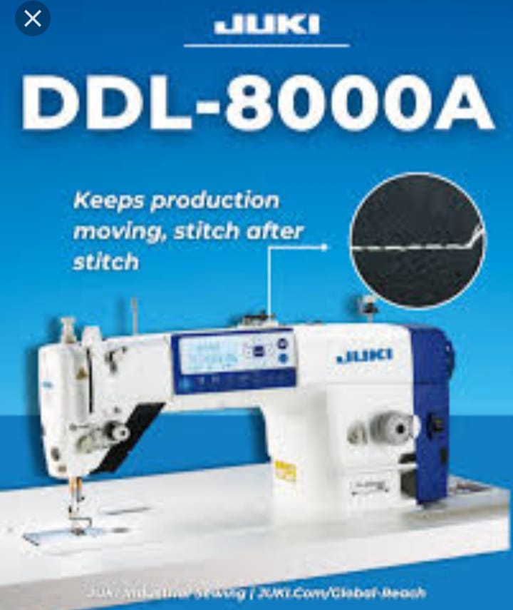 JUKI DDL 8000A single needle lock stitch sewing machine