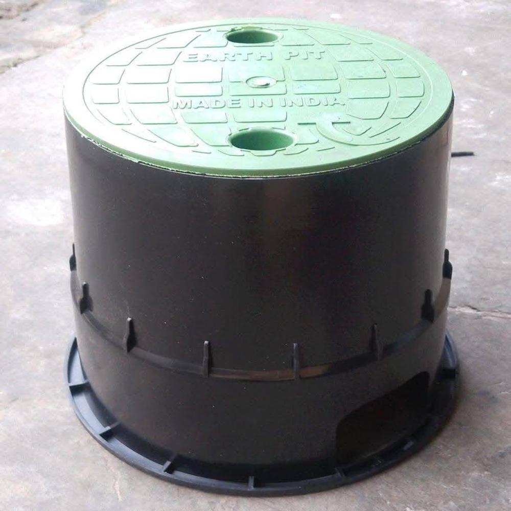 Earth Pit Cover - Color: Black