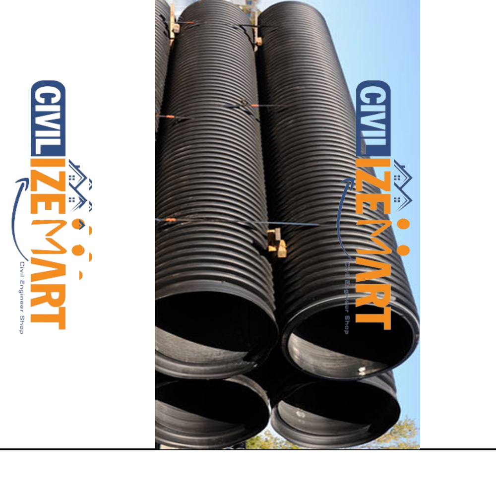 347mm HDPE Double Wall Corrugated Drainage Pipe