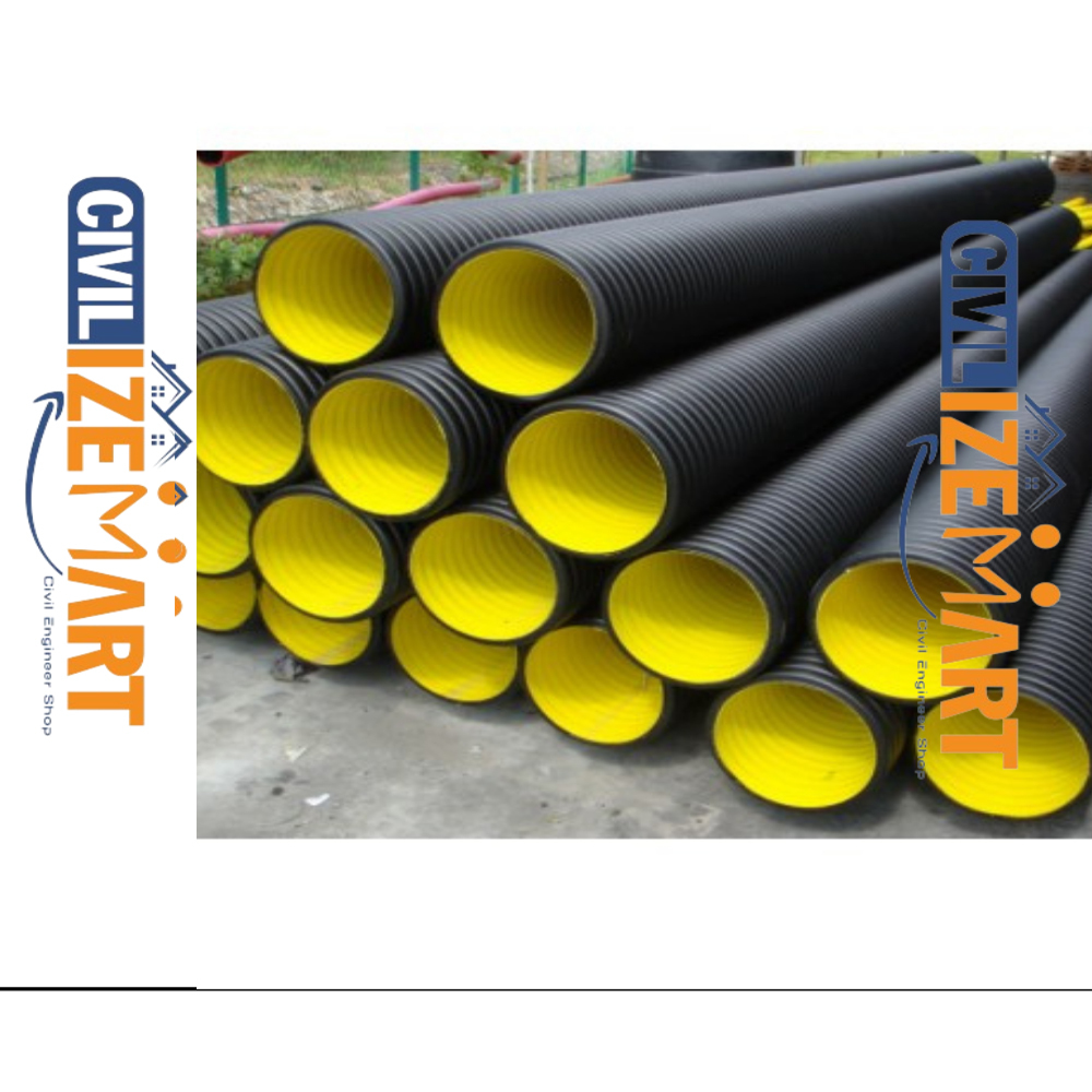 Hdpe Double Wall Corrugated Pipe
