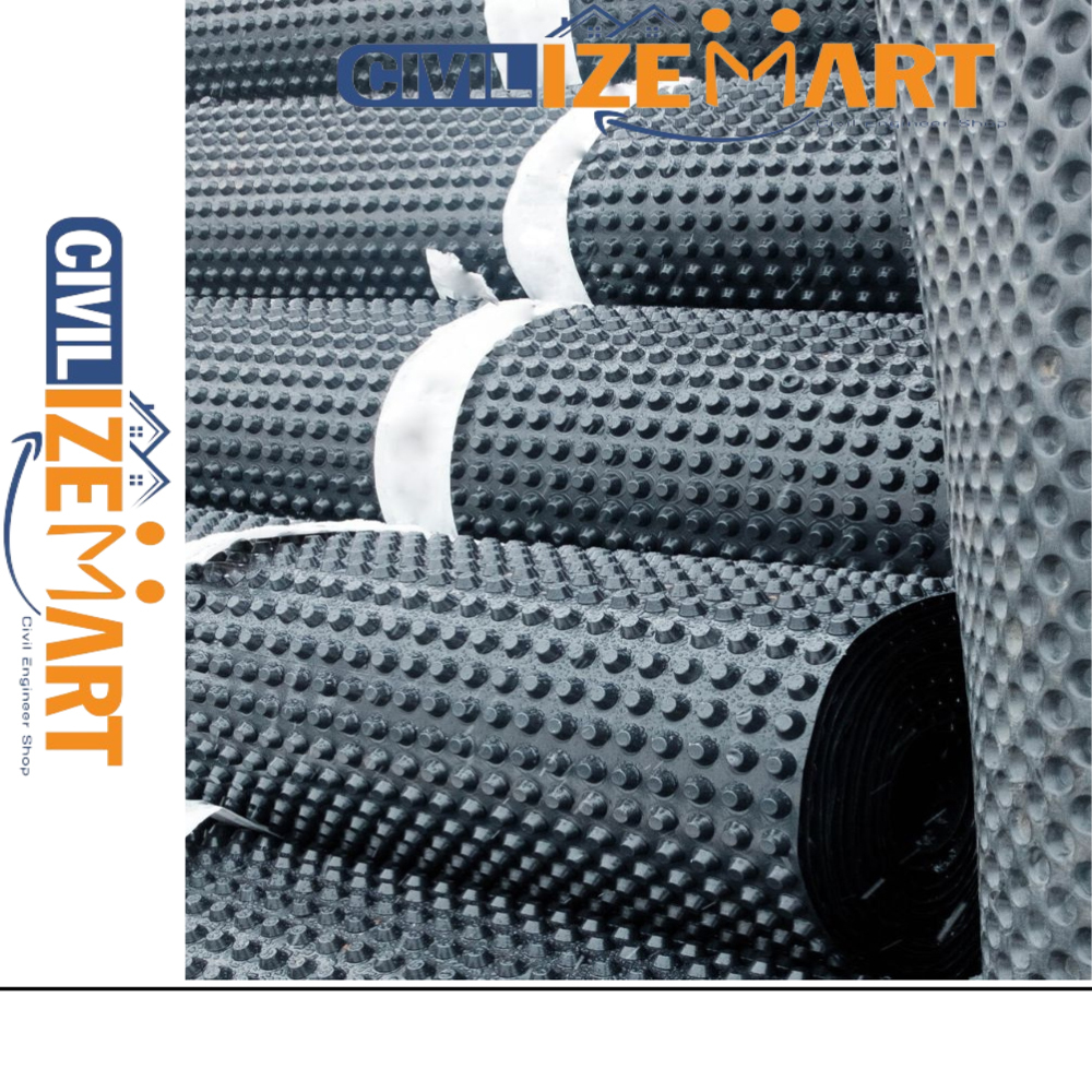 HDPE DIMPLE MEMBRANE FOR EFFECTIVE DRAINAGE AND WATERPROOFING