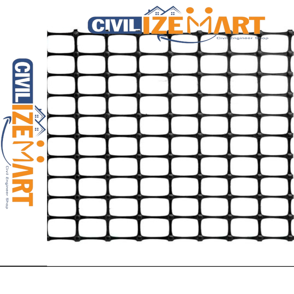 CIVILIZEMART- POLYPROPYLENE BIAXIAL GEOGRID
