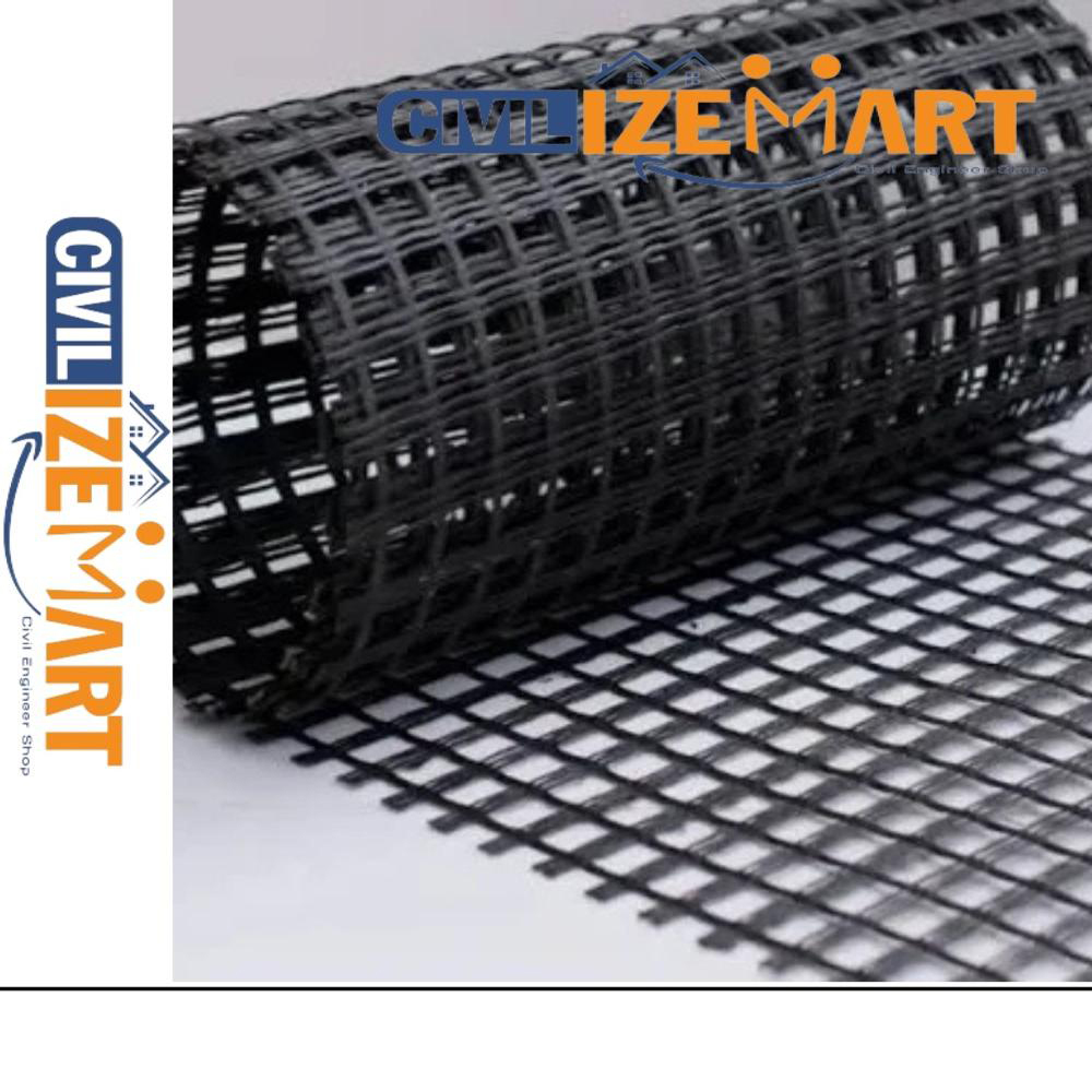 CIVILIZEMART- POLYPROPYLENE BIAXIAL GEOGRID