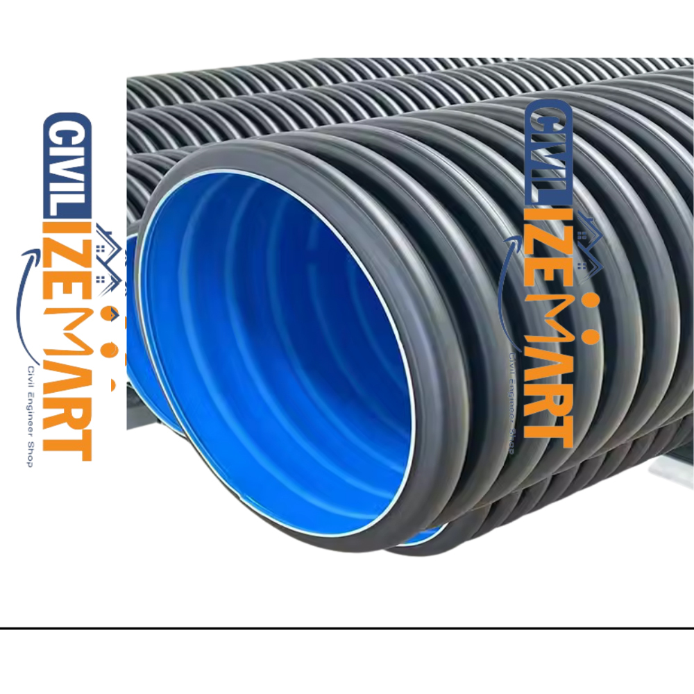 400 Mm HDPE Double Wall Corrugated Pipe