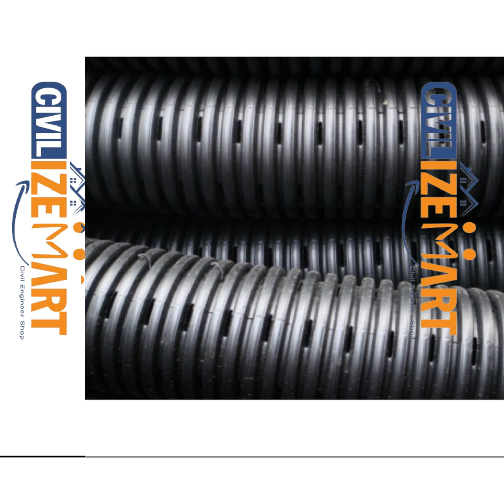 3 Inch HDPE Corrugated Subsoil Drainage Pipe