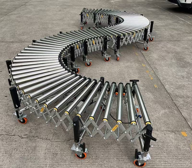Curved Roller Conveyor