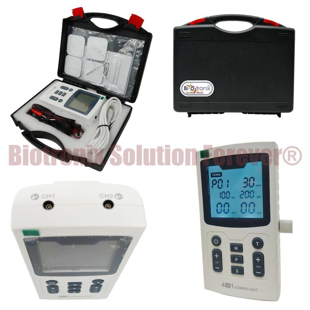 4 Mode Electrotherapy Combo Machine for Pain Therapy & Recovery