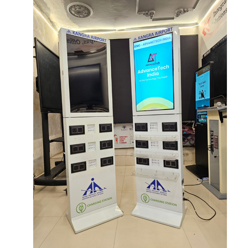 Mobile charging signage