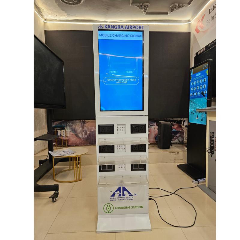 Mobile charging signage