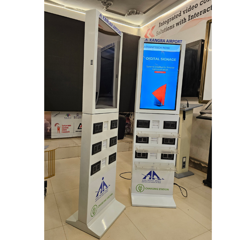 Mobile charging signage