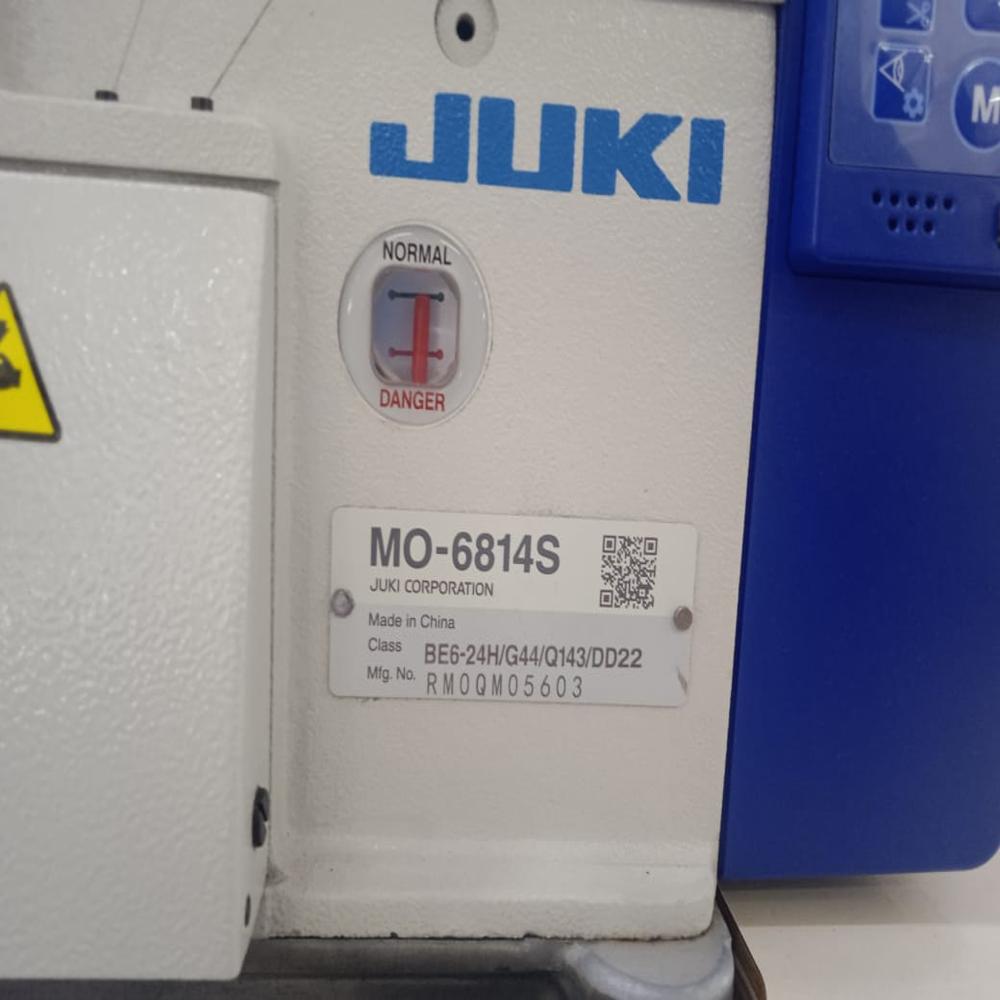 Juki Mo 6814s Overlock Sewing Machine - Color: Multiple