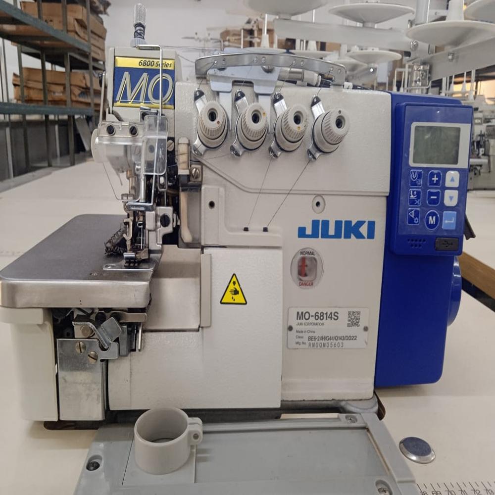 Juki Mo 6814s Overlock Sewing Machine - Color: Multiple