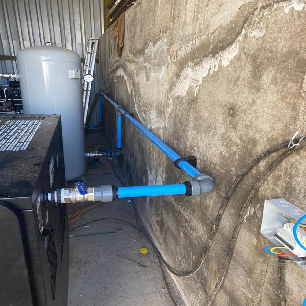 Compressed Air Fitting - Air Consumption: 0.3 - 0.6 M3/min