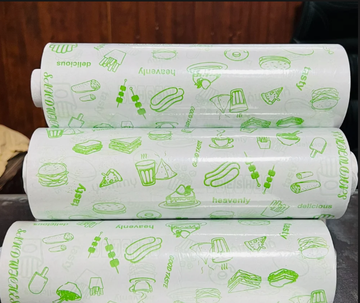 butter paper food wrapping roll