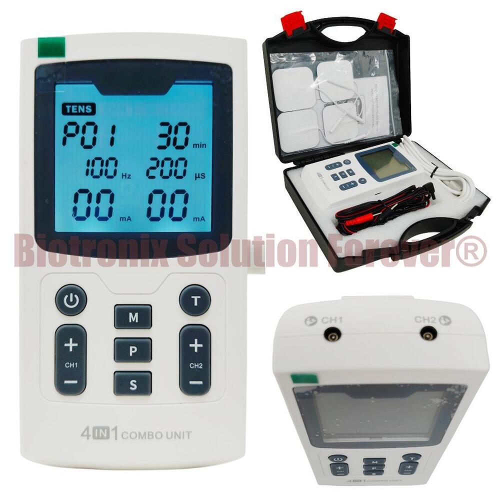 4 in 1 Combo Therapy Device for Physiotherapy Pain Relief Treatment