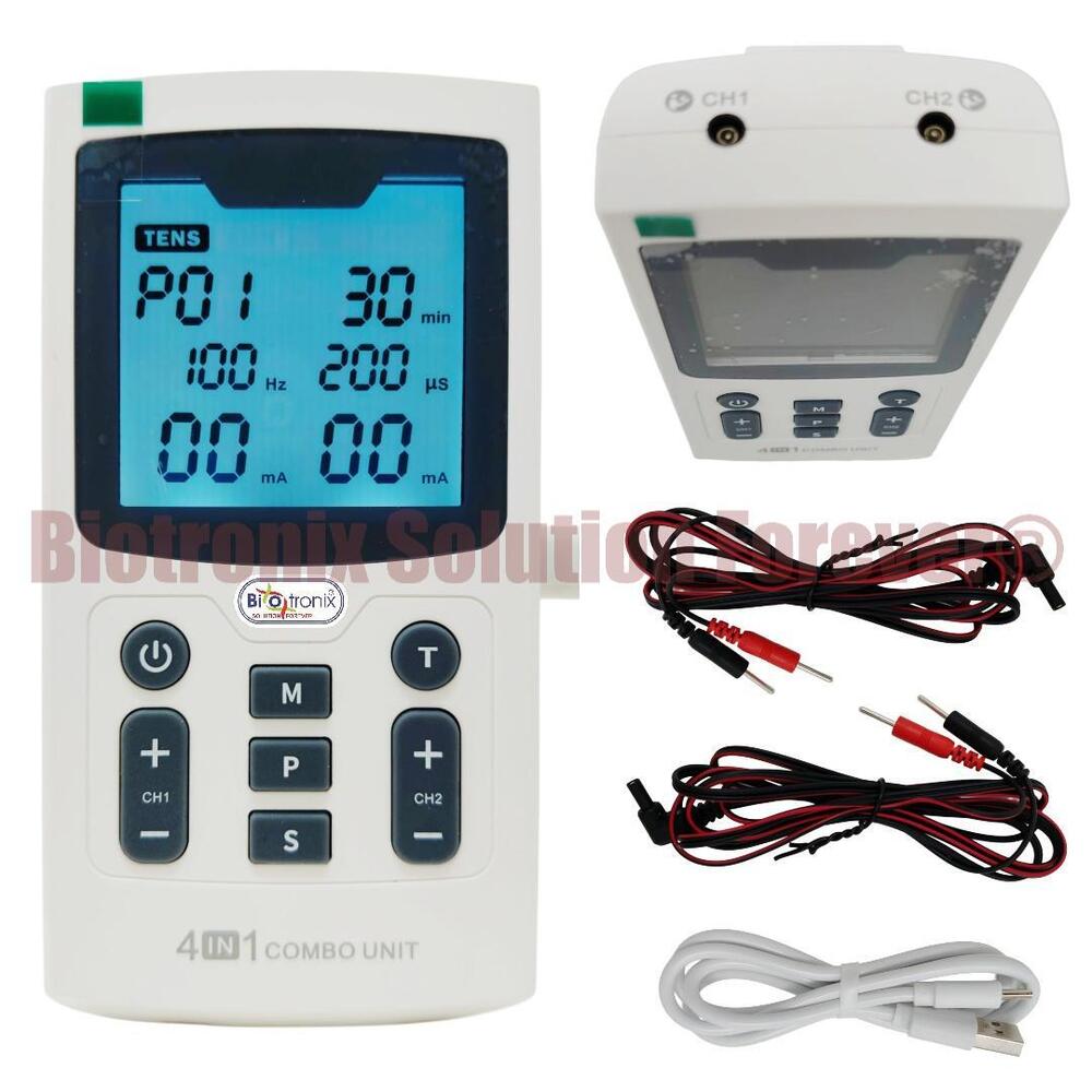 4 in 1 Electrotherapy Device for Muscle Recovery & Rehab Use