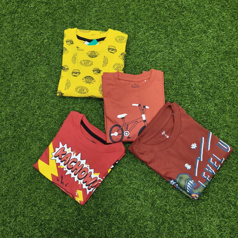 Boys Export Fullsleeve Tshirt Code 10 - Age Group: 2 To 8 Years