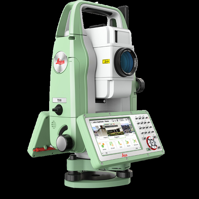 Leica FlexLine TS10 Captivate System Configuration
