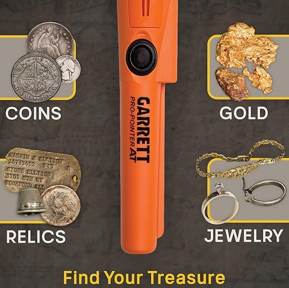 Garrett 1140900 Pro-Pointer AT Waterproof Pinpointing Metal Detector, 1140900