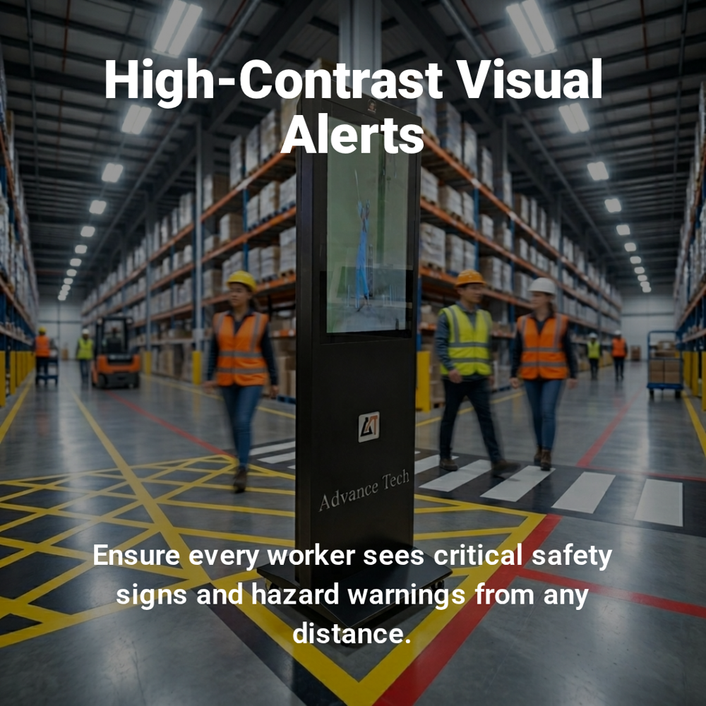 Safety Digital signage