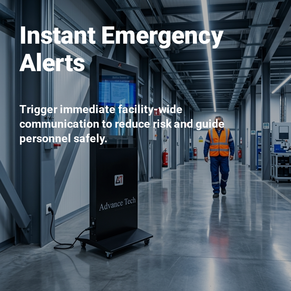 Safety Digital signage