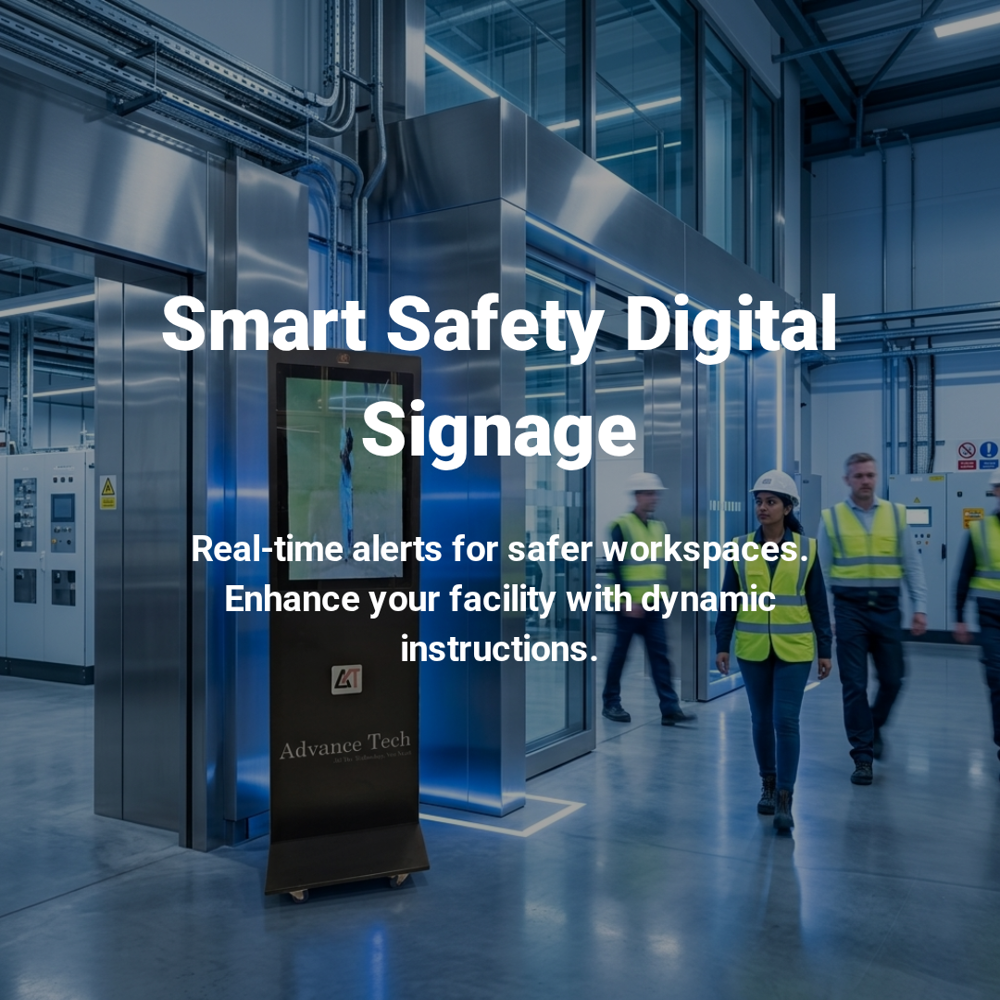Safety Digital signage