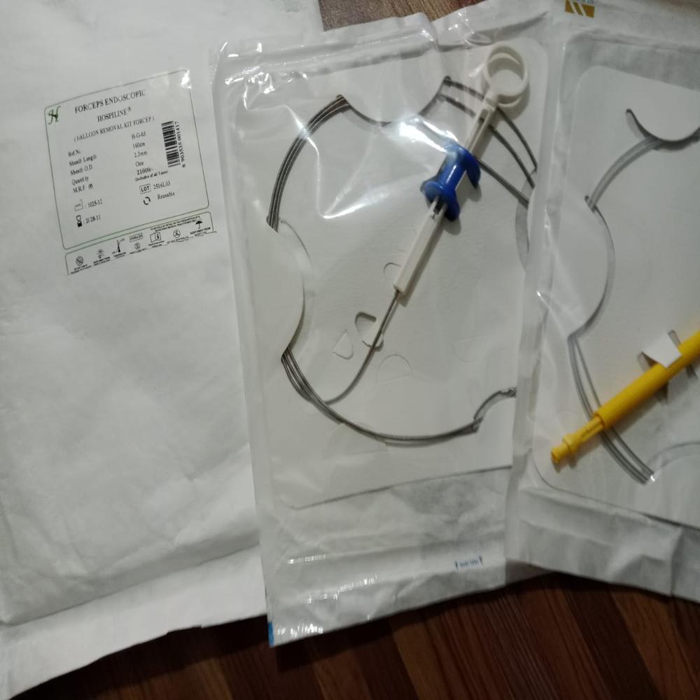 Intragastric Balloon Removing Kit J Tip Grasper, Puncture Needle With Suction Cannula