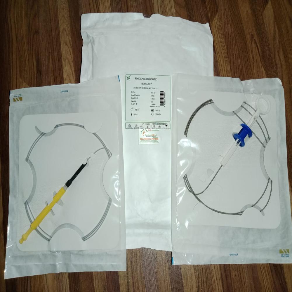 Intragastric Balloon Removing Kit J Tip Grasper, Puncture Needle With Suction Cannula