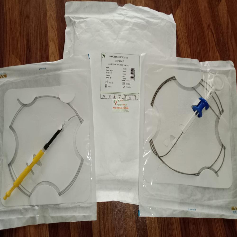 Intragastric Balloon Removing Kit J Tip Grasper, Puncture Needle With Suction Cannula