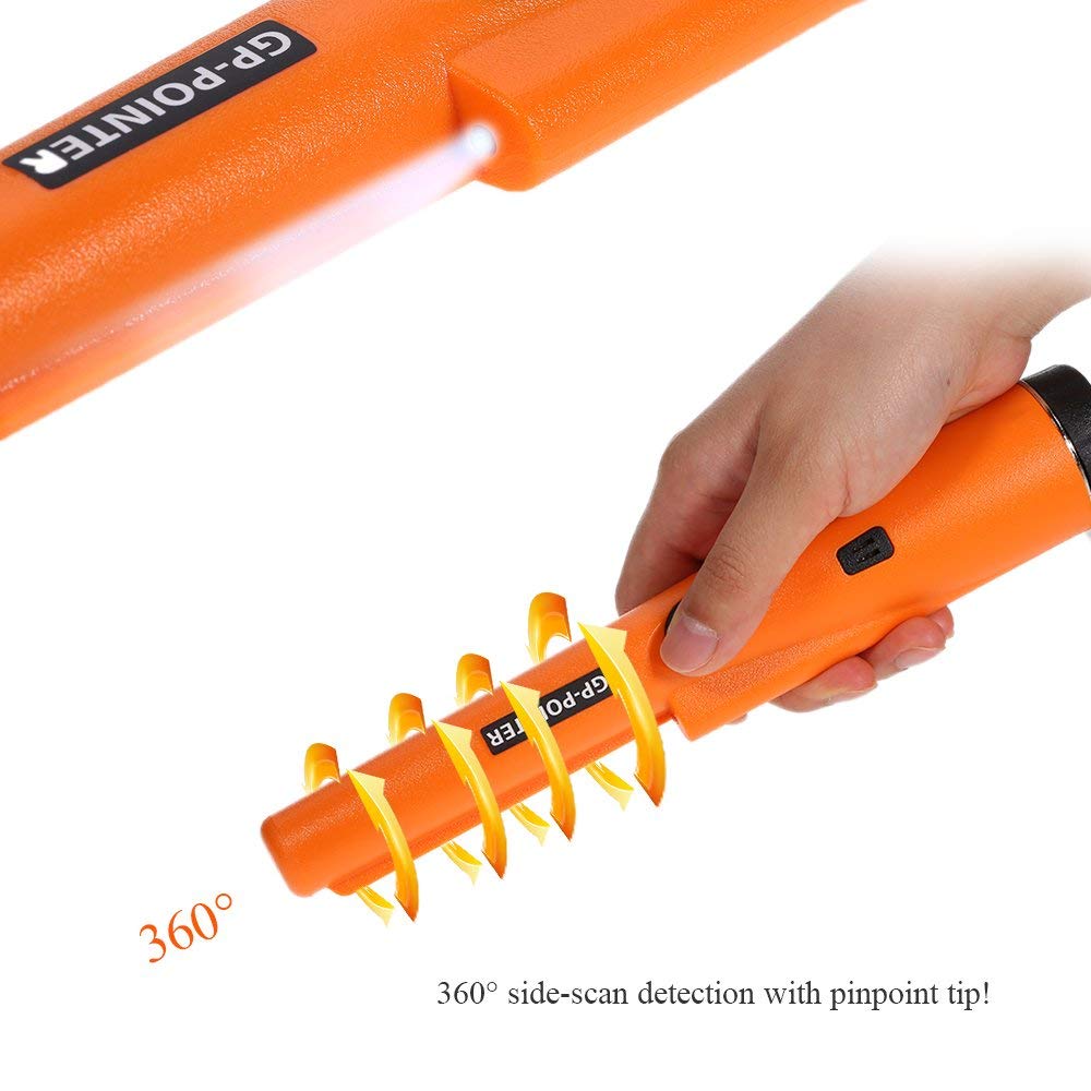 True Sense GP-Pointer Handheld Metal Detector Pin Pointer Probe Metal Detector, GP360