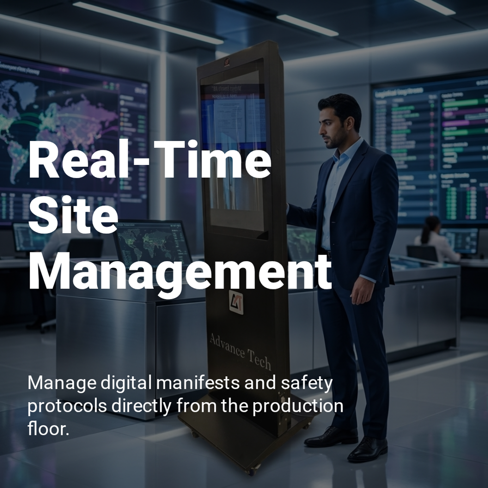 Digital signage for industries 