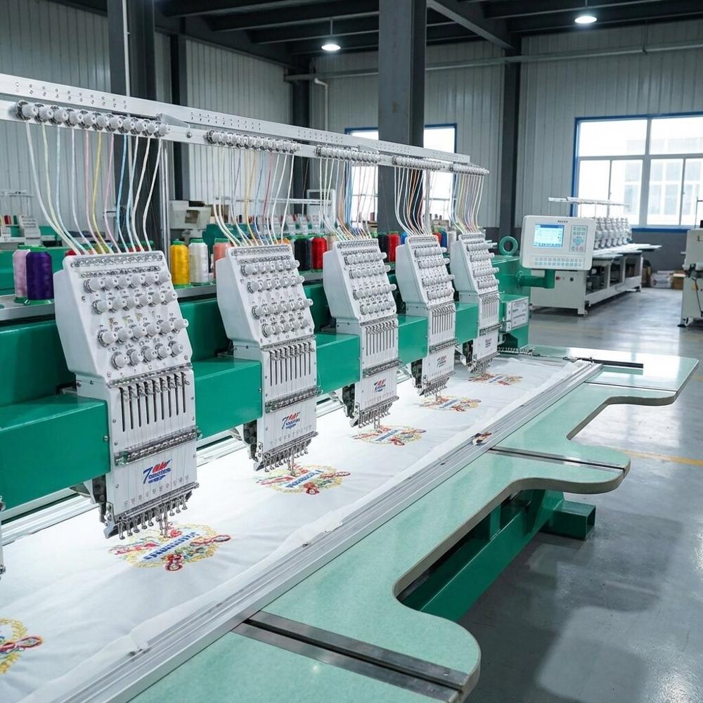 Computerized Multi Head Embroidery Machine - Brand Name: Bedtex