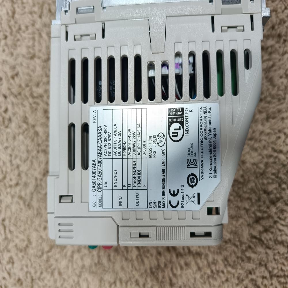 CIPR-GA50T4007ABAA-CAAASA INV STD - Yaskawa Ac Drive GA500