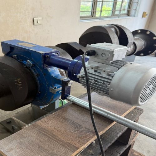 On-Site Crankshaft Grinding Machine with Electric Motor System for On-Site Repair Services