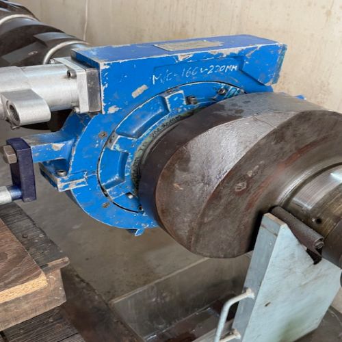 On-Site Crankshaft Grinding Machine with Electric Motor System for On-Site Repair Services