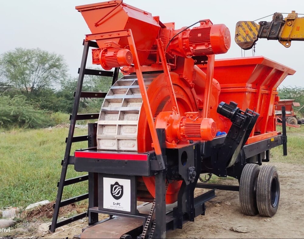 Semi Automatic Bricks Making Machine