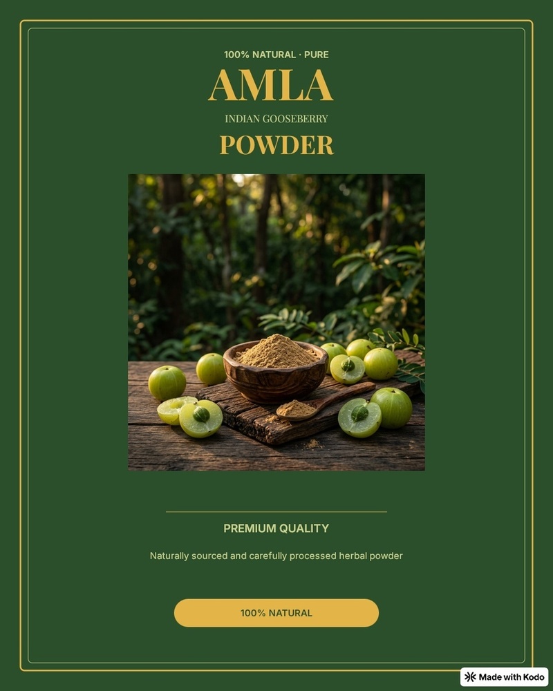 Amla Powder - Additives: No Preservatives