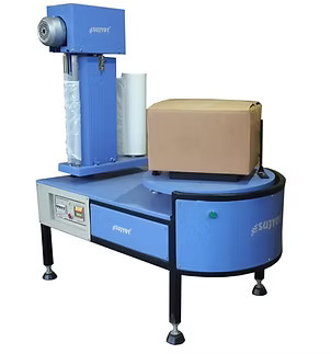 Model S-72Nps Pre-Stretch Box Wrapping Machine - Material: Mild Steel