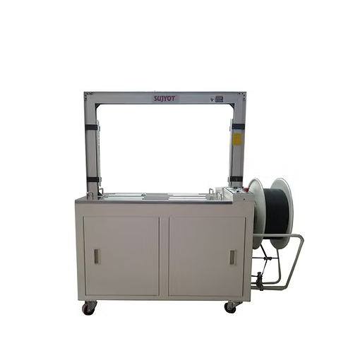 Model S-41N Automatic Box Strapping Machine - Color: White