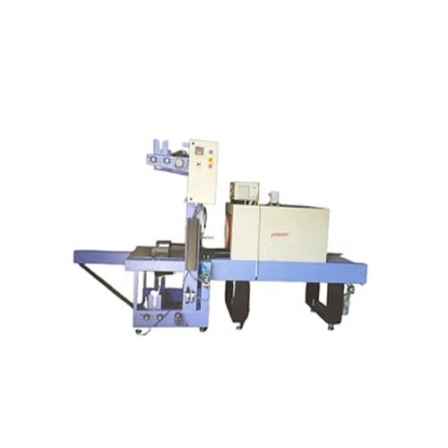 Model S-35 + S-31-2218 Semi-Automatic Film Wrapping Sealing And Shrink Wrapping Machine - Capacity: 15-20 Packs/Min